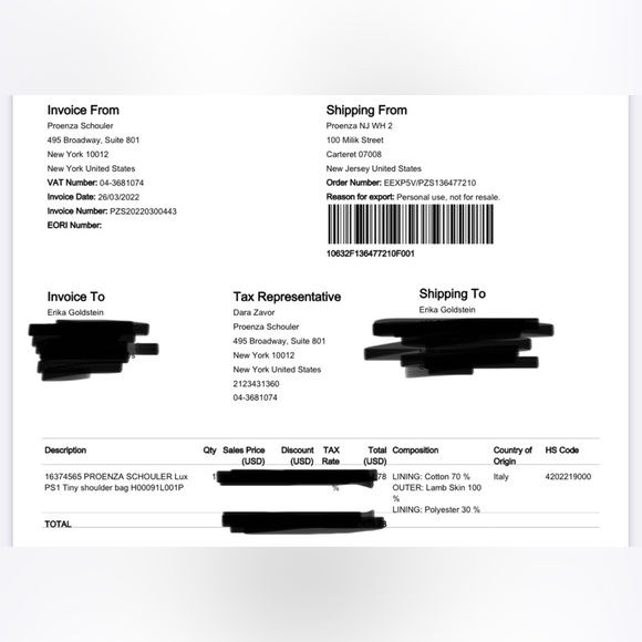 Proenza Schouler PS1 Tiny Shoulder Bag - Picture 13 of 14